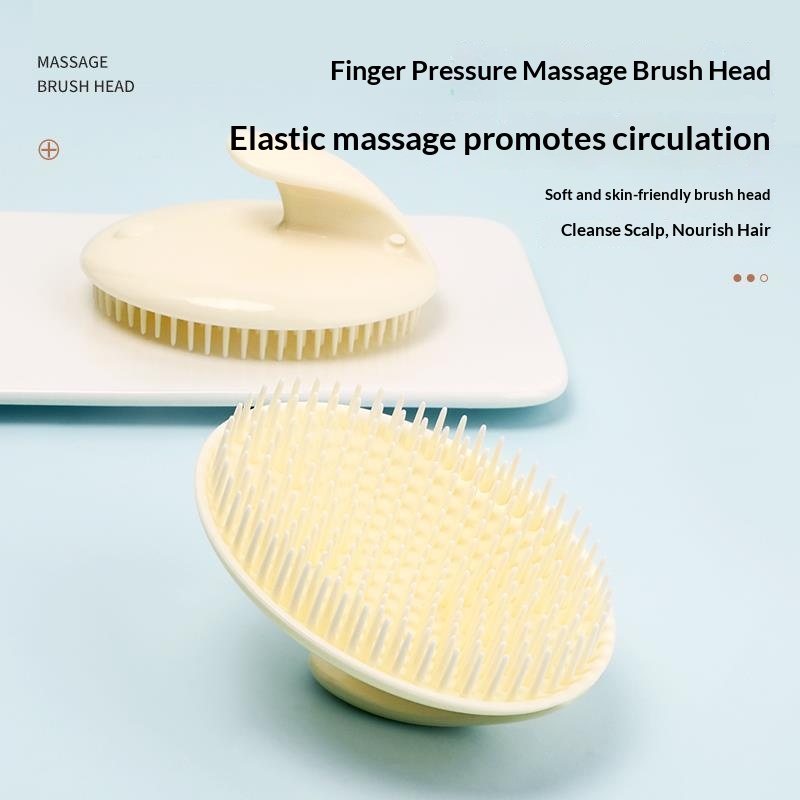 Hair Spa Wellness - Spazzola Massaggiante in Silicone Morbido per