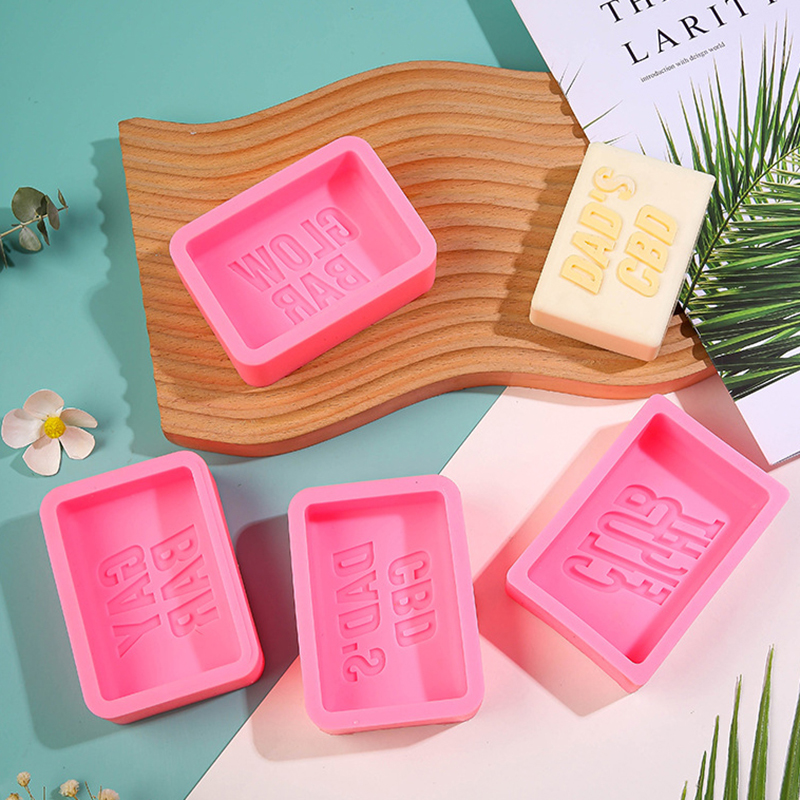 Bath Bomb Mold - Fight Club Letters sapone stampo in