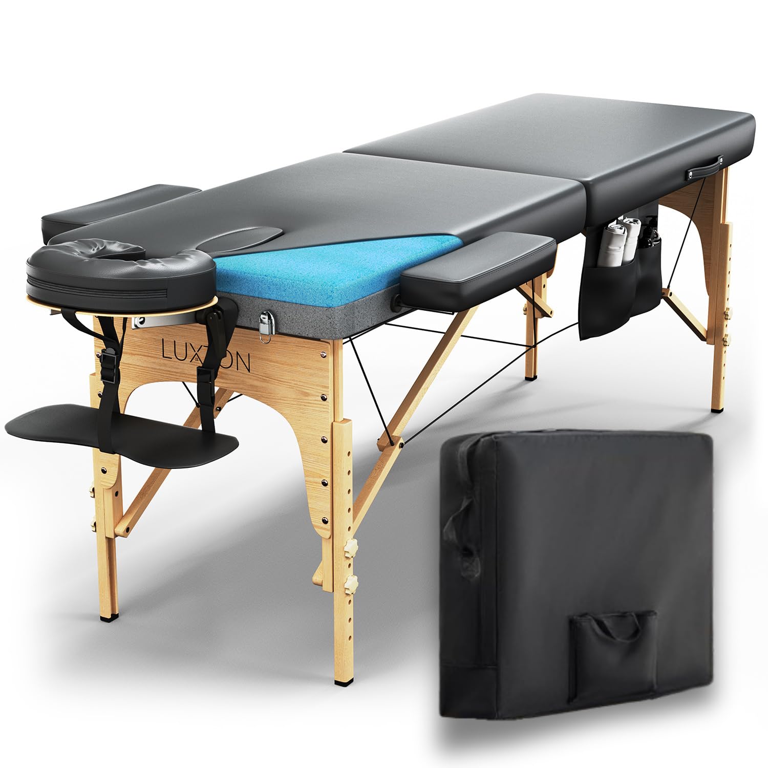 W Spa & Wellness - Lettino da Massaggio Pieghevole Portatile in