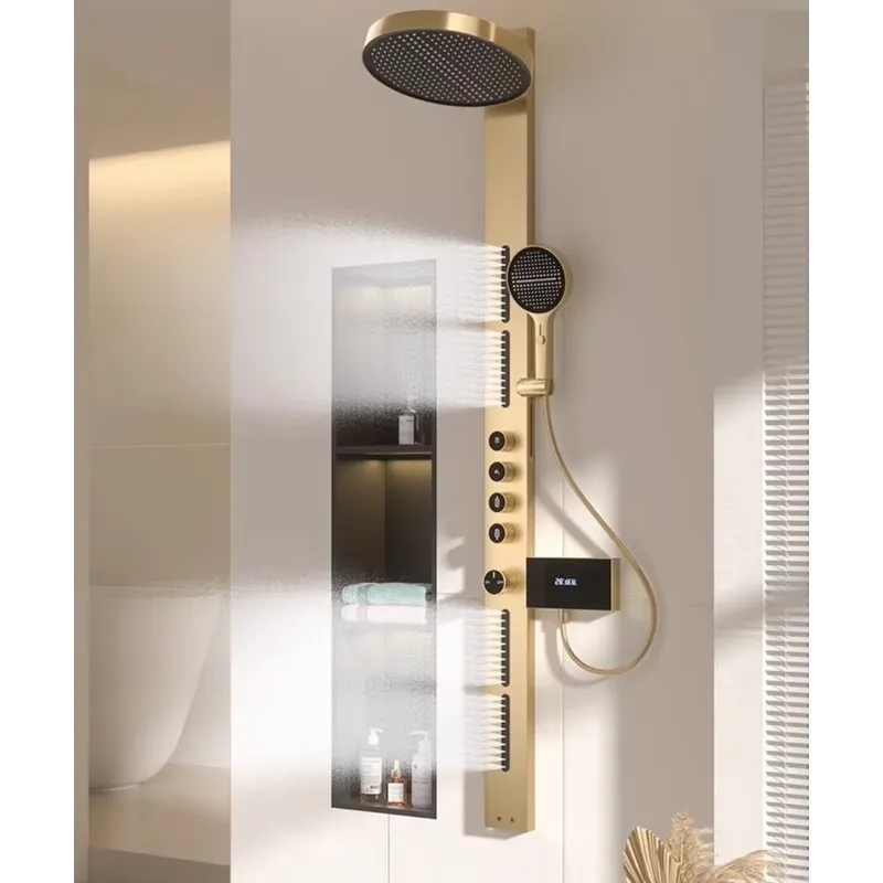 Spa & Wellness Retreat - Set Doccia a Cascata in Ottone