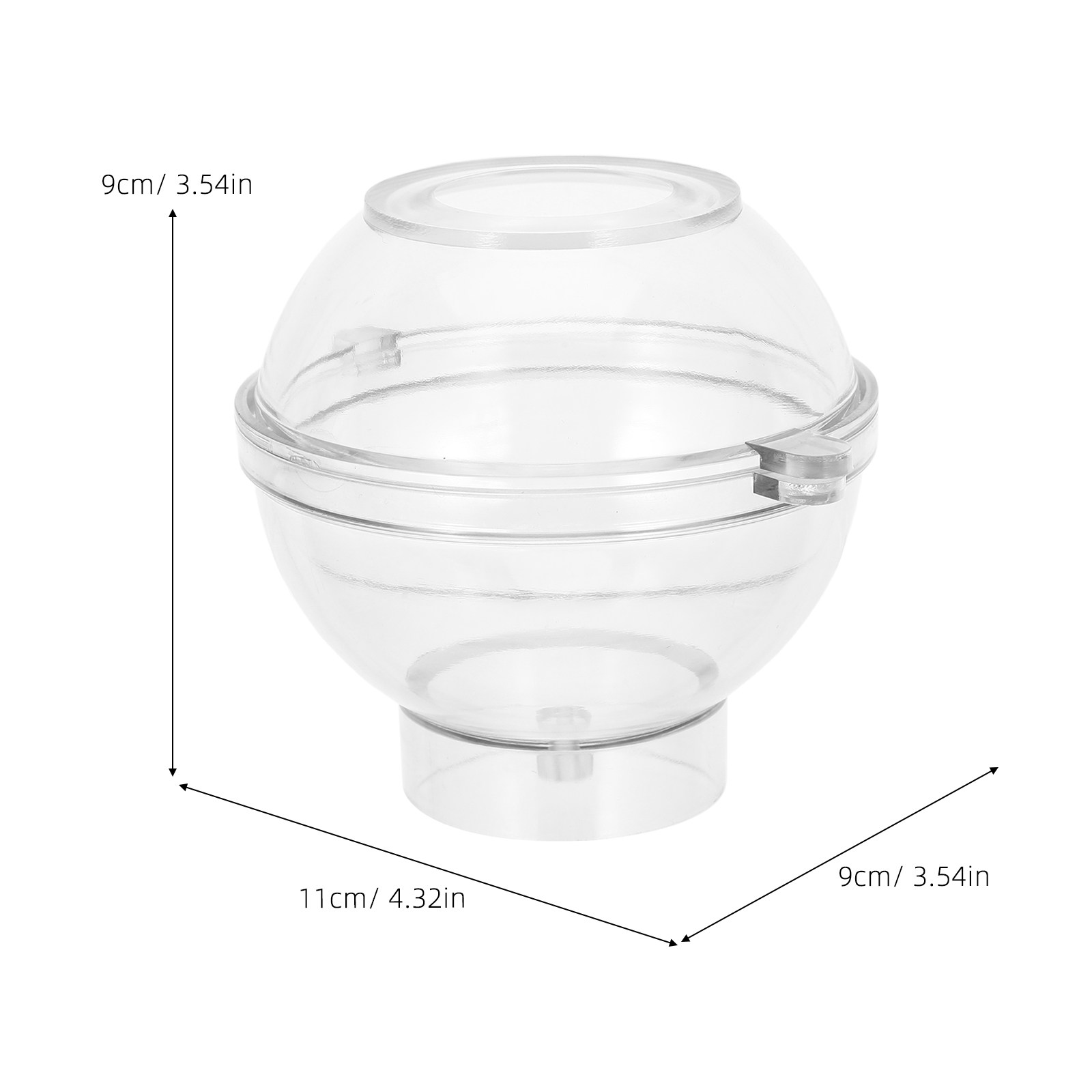 Stampo a Sfera in Acrilico 8Cm - Bath Bomb Mold recensione e prezzo