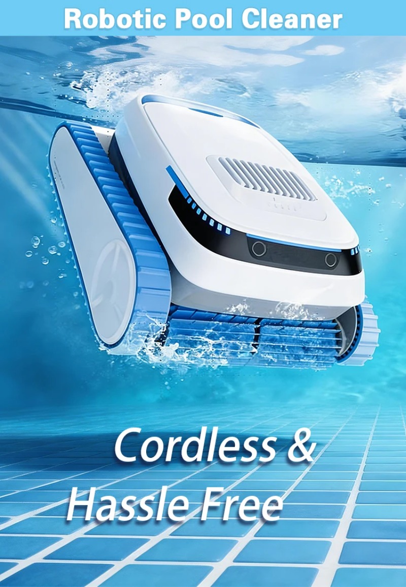 Robot Pulitore Piscina Senza F - Spa & Wellness Retreat recensione e prezzo